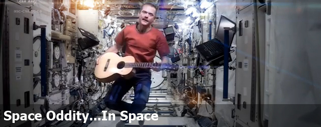 Space Oddity...In Space
