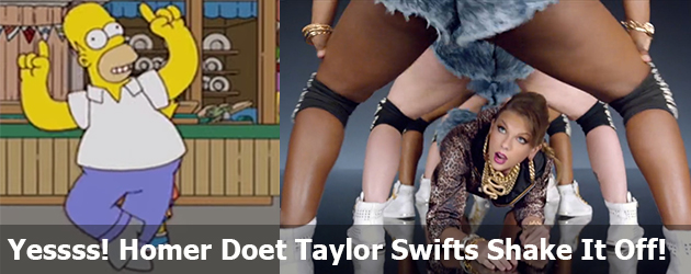 Yesss! Homer Doet Taylor Swifts Shake It Off!
