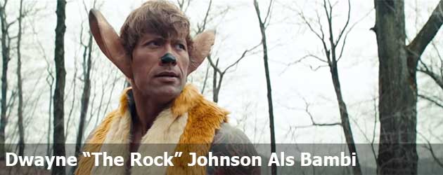 Dwayne “The Rock” Johnson Als Bambi