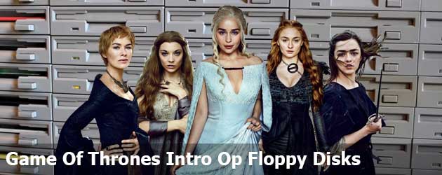 Game Of Thrones Intro Op Floppy Disks