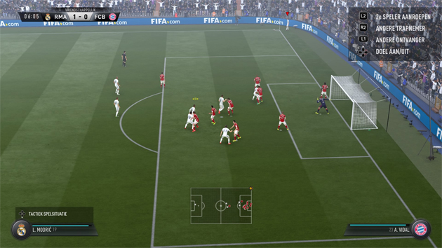 FIFA 17 Aftrap 1-0 RMA - FCB, 1e helft