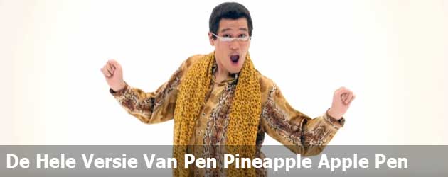 Eindelijk! De Volledige Versie Van Pen Pineapple Apple Pen staat online!!!