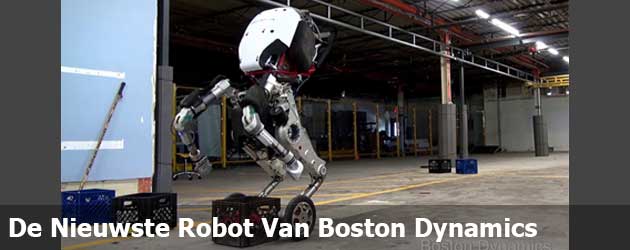 En dit is de nieuwste beestachtige robot van Boston Dynamics 