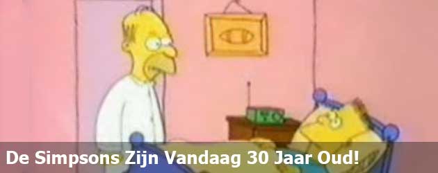 De Simpsons Zijn Vandaag 30 Jaar Oud!