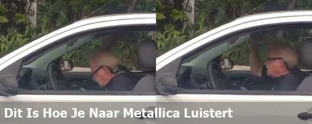 Dit is hoe je naar Metallica luistert
