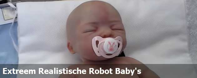 Extreem Realistische Robot Baby's