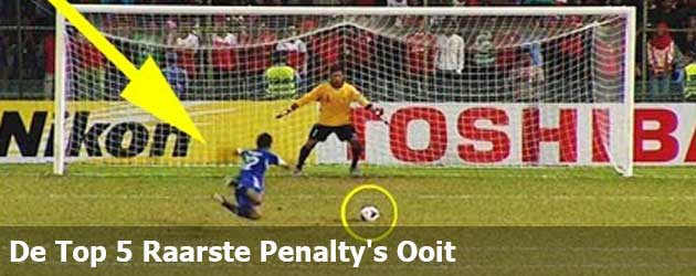 De Top 5 Raarste Penalty's Ooit