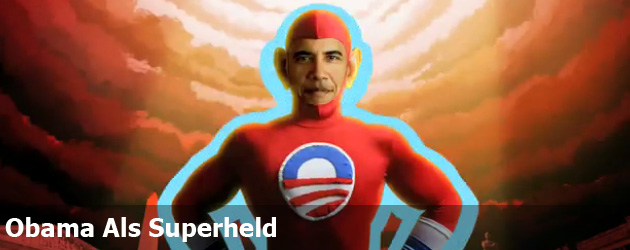 Obama Als Superheld