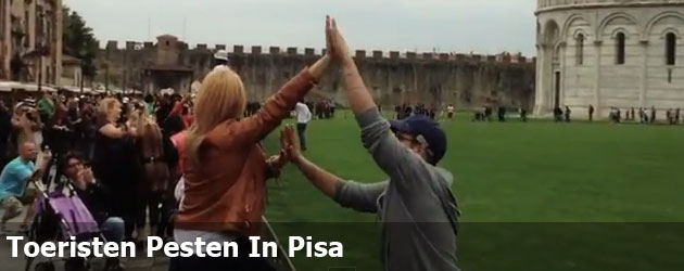 Toeristen Pesten In Pisa