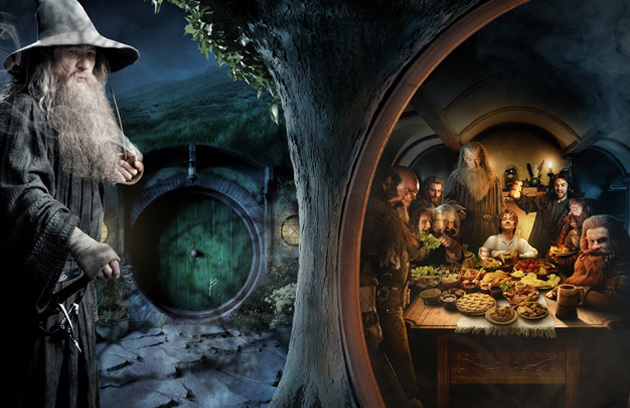 Enorme Banner The Hobbit