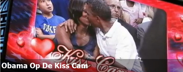 Obama Op De Kiss Cam