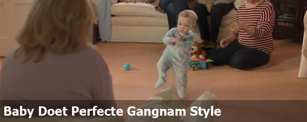 Baby Doet Perfecte Gangnam Style