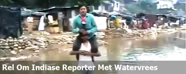 Rel Om Indiase Reporter Met Watervrees