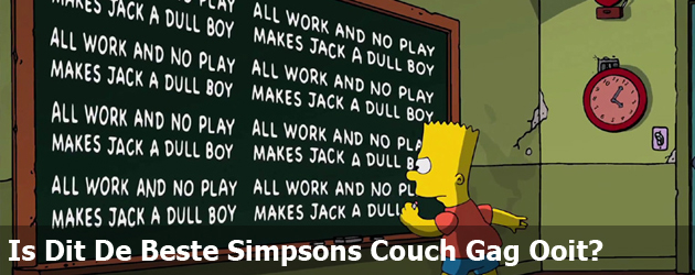 Is Dit De Beste Simpsons Couch Gag Ooit?