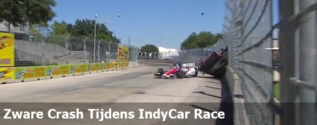 Zware Crash Tijdens IndyCar Race