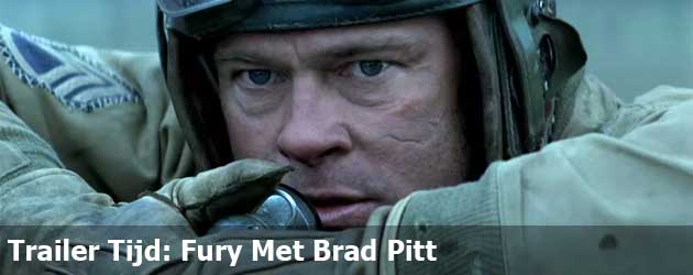 Trailer Tijd: Fury Met Brad Pitt