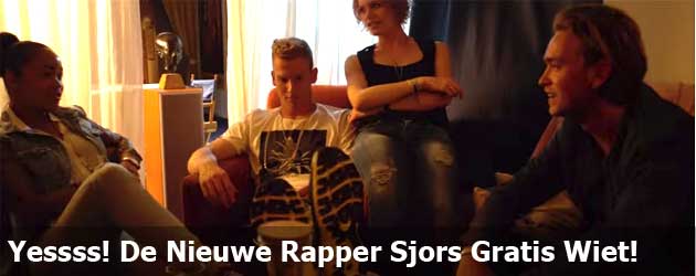 Yessss! De Nieuwe Rapper Sjors Gratis Wiet!