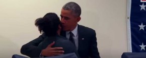 Man Tegen Obama: Don't Touch My Girlfriend!