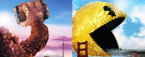 Donkey Kong En Pacman Op De Pixels Posters