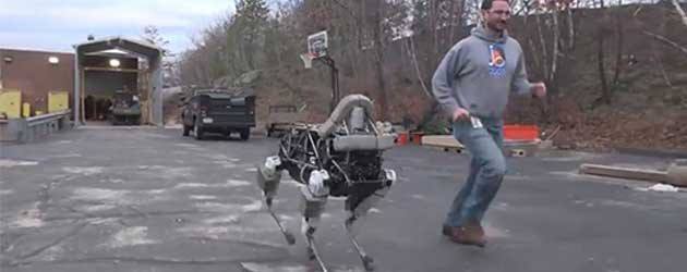 Google's Nieuwe Robot Hond Is Best Eng