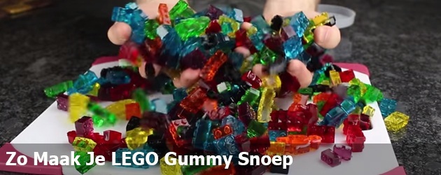 Zo Maak Je LEGO Gummy Snoep