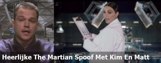 Heerlijke The Martian Spoof Met Kim En Matt