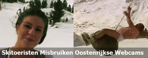 Skitoeristen Misbruiken Oostenrijkse Webcams