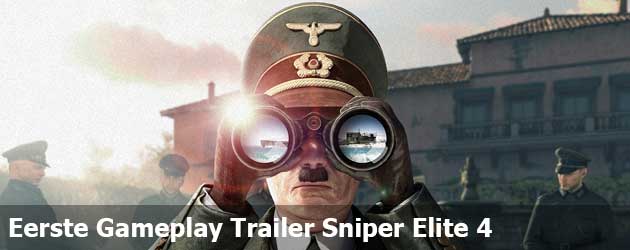 Eerste Gameplay Trailer Sniper Elite 4