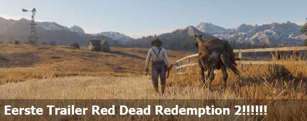 Eerste Trailer Red Dead Redemption 2!!!!!!