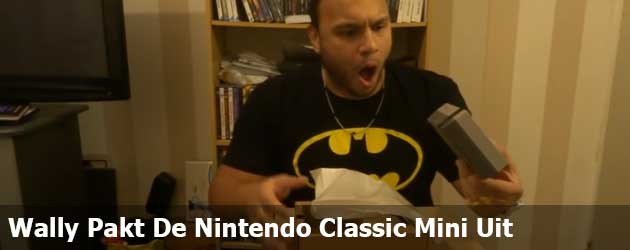 Wally Pakt De Nintendo Classic Mini Uit
