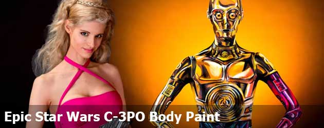 Epic Star Wars C-3PO Body Paint
