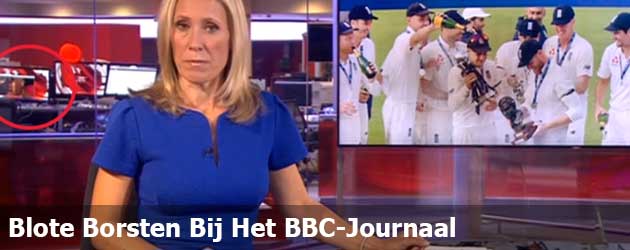 Blote Borsten Bij Het BBC-Journaal