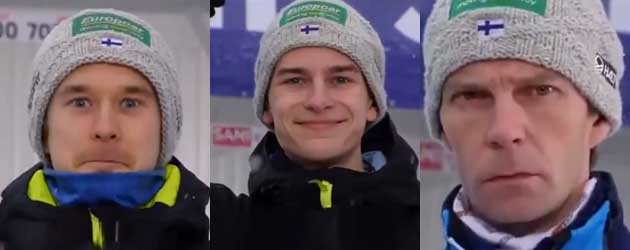 Zo Finisht Het Finse Ski Jumping Team
