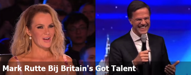 Mark Rutte Bij Britain's Got Talent
